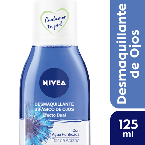 Desmaquillante Bifásico de Ojos Nivea Efecto Dual 125ml