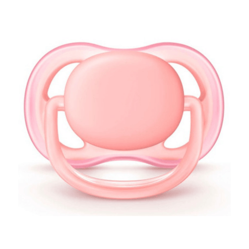 Chupete Ultra Air Avent  (0-6m) Rosa 1 unidad