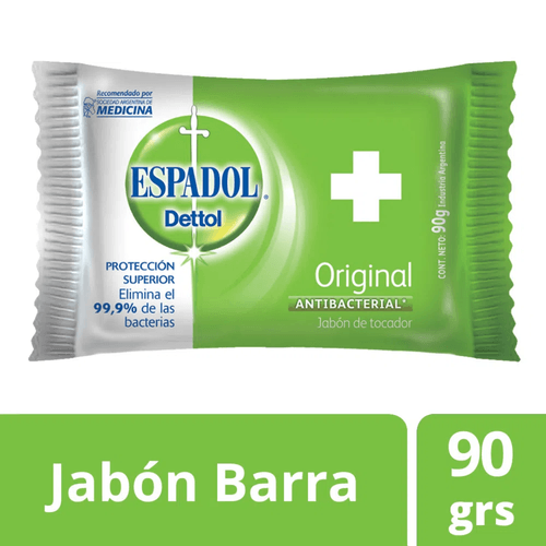 Jabón Antibacterial Espadol Original 90 g