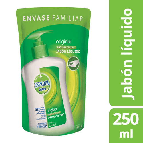 Repuesto Jabón Liquido Espadol Original 250ml