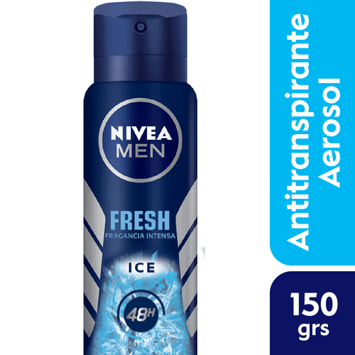 Desodorante en Spray Nivea Men Fresh Ice 150ml