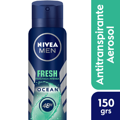 Desodorante en Spray Nivea Men Fresh Ocean 150ml