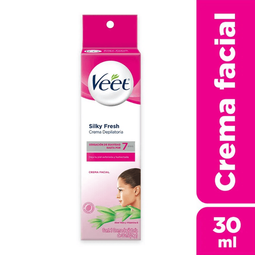 Crema Depilatoria Facial Veet Piel Sensible 30ml