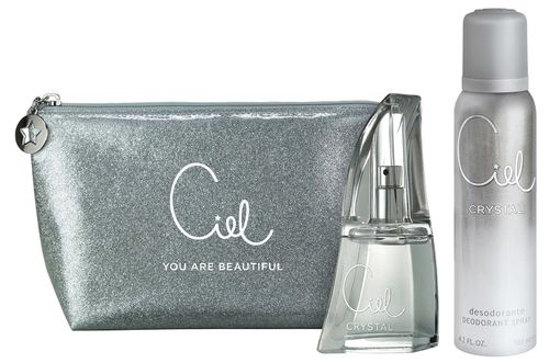 Necessaire Ciel Crystal Eau de Parfum 50ml + Desodorante 123ml
