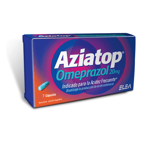 Aziatop 20 mg 7 comprimidos