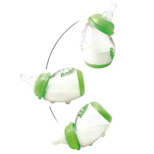 Mamadera Fisiológica Babelito Verde 3 Posiciones Tetina Silicona T.2 150ml