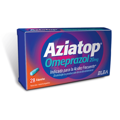 Aziatop 20 mg 28 comprimidos