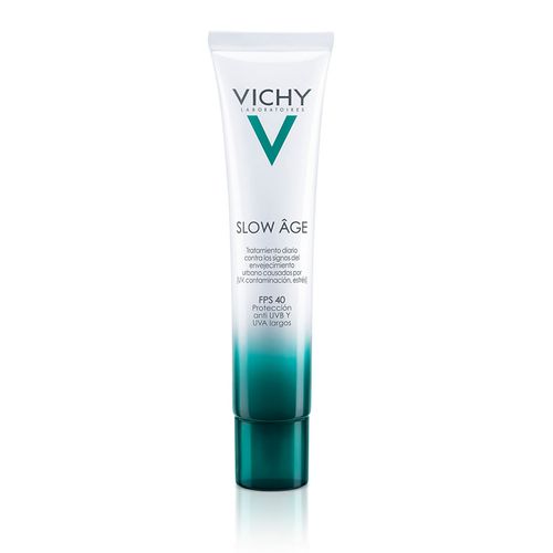 Slow Age Fluido Diario con FPS 40 para retrasar el envejecimiento urbano x 40ml de Vichy