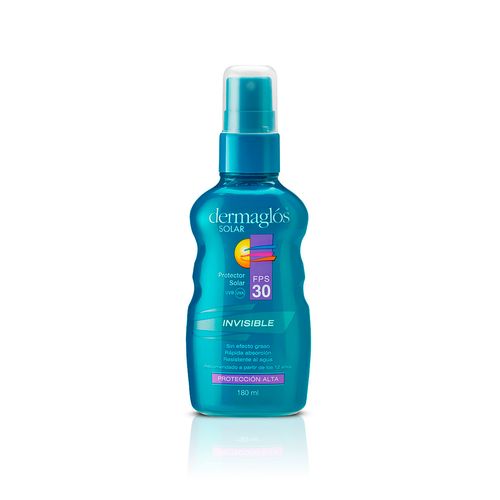 Protector solar Dermaglós con FPS 30 en Spray invisible 180ml