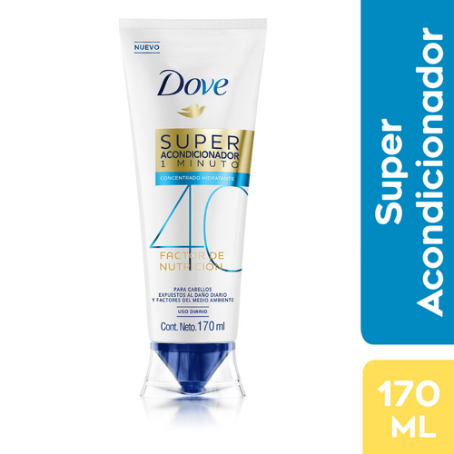 Acondicionador Dove Factor Nutrición 40 170ml