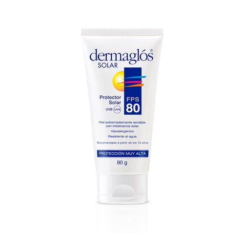 Protector solar Dermaglós con FPS 80 90ml