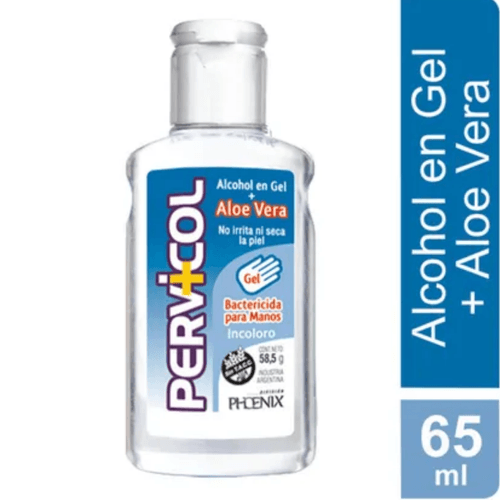 Alcohol en Gel Pervicol Incoloro 65ml