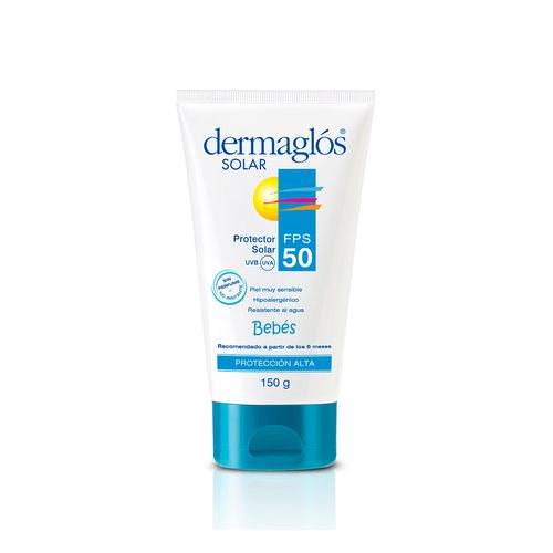 Protector solar bebés con FPS 50 Dermaglós 150 g