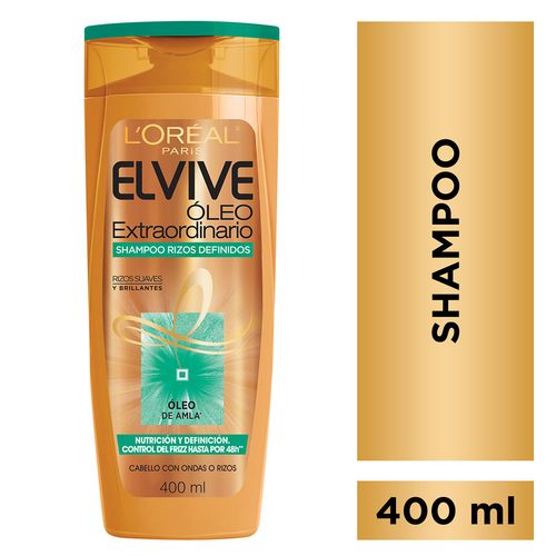 Shampoo Óleo Extraordinario Rizos Definidos Elvive L´Oréal Paris 400ml