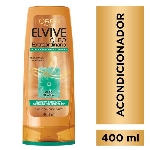 Acondicionador Óleo Extraordinario Rizos Definidos Elvive L´Oréal Paris 400ml