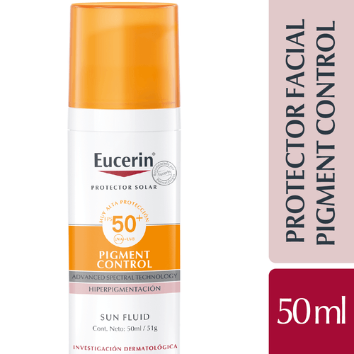 Eucerin Protector Solar Pigment Control FPS50 + 50ml