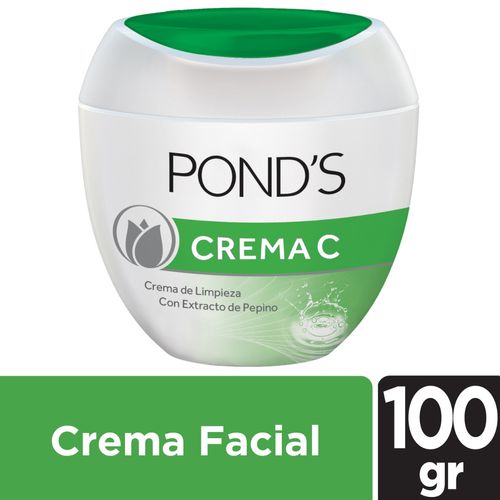 Crema Facial Ponds C Pepino 100 gr