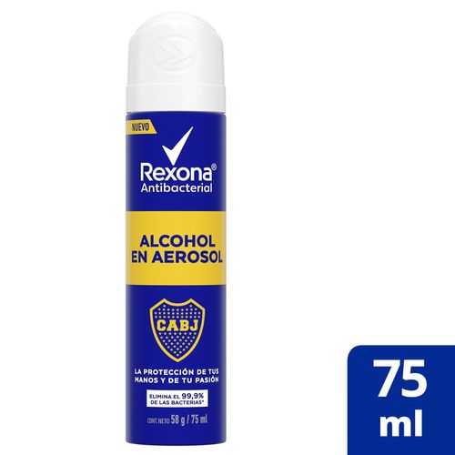 Aerosol Rexona Alcohol Boca 75ml