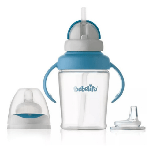 Vaso Antiderrame Babelito con Pico Celeste
