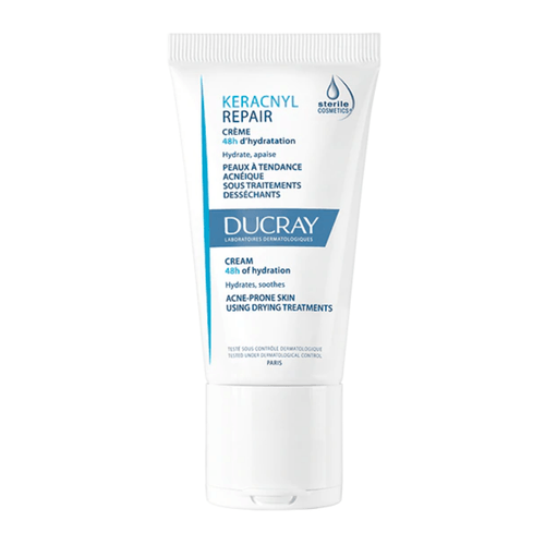 Ducray Keracnyl Repair Hidratación Pieles Bajo Tratamientos Anti-Acneicos 50ml