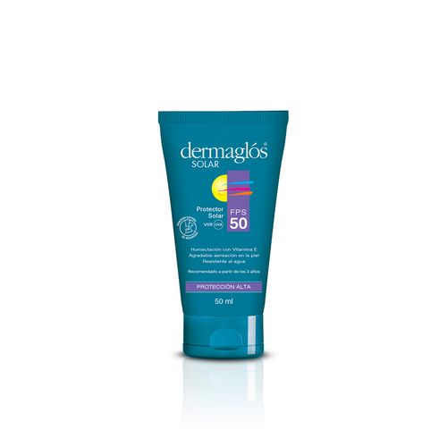 Protector solar con FPS 50 Dermaglós 50ml