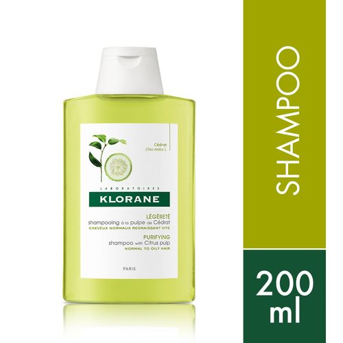 Klorane Shampoo Pulpa de Cedrat 200ml