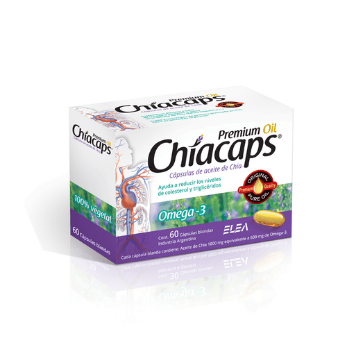 Suplemento Dietario Chiacaps Premium Oil 60 Cápsulas