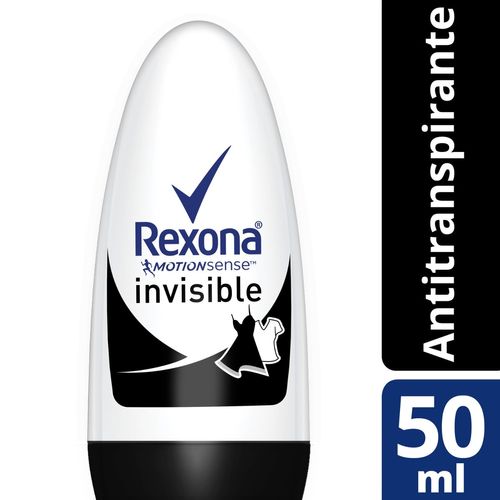 Desodorante Rexona Roll On Invisible Women 50ml
