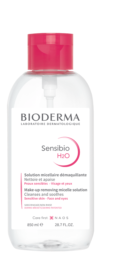 Agua Micelar Bioderma Sensibio Con Dispensador Piel Sensible 850ml