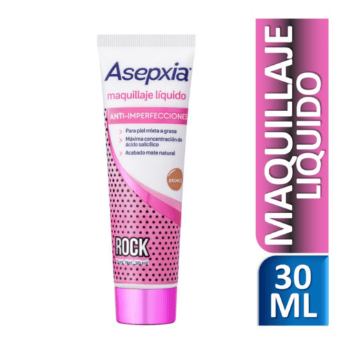 Asepxia Maquillaje Liquido Sexy Skin Bronce 30ml