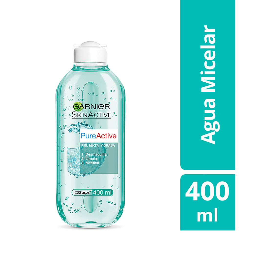 Agua Micelar Garnier de Carbón 400ml, Productos