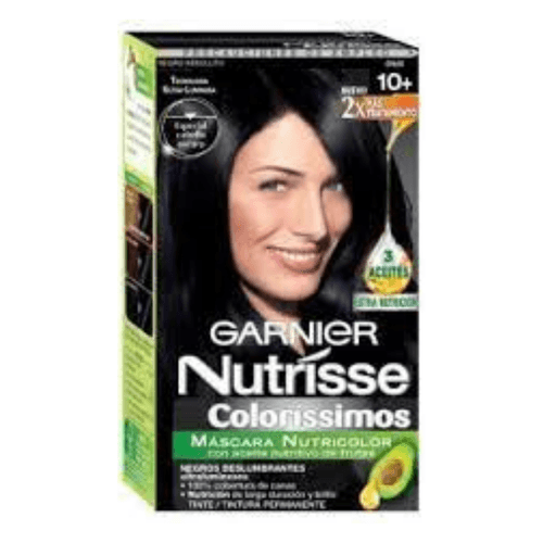 Kit Completo de Coloración Permanente Nutrisse Colorissimos Tono 10+ 45 gr