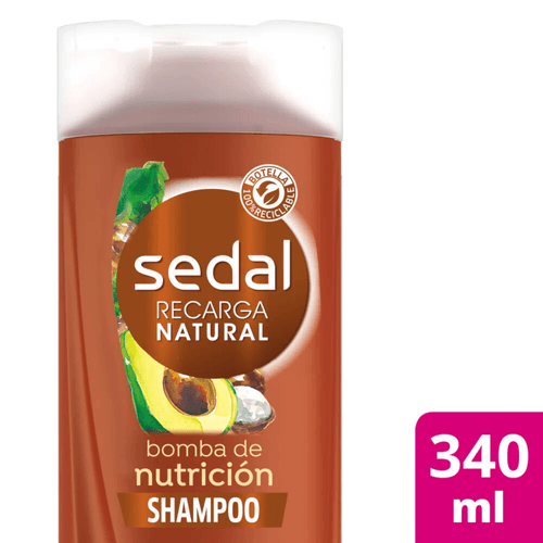 Shampoo Sedal Bomba de Nutrición 340ml