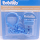 Prendedor con Cadenita Babelito Celeste