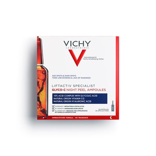Liftactiv Ampollas Glyco C Peeling Noche X 10 de Vichy