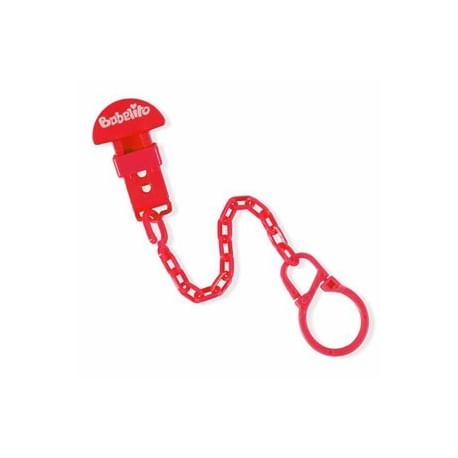 Prendedor con Cadenita Babelito Rojo