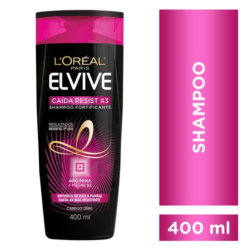 Shampoo Caida Resist Elvive L´Oréal Paris 400ml