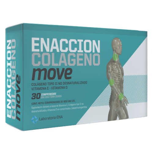 Suplemento Deportivo Enacción Colágeno Move x 30 comprimidos