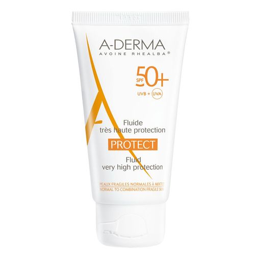Aderma Protect Protector Solar Fluido SPF 50+ 40ml