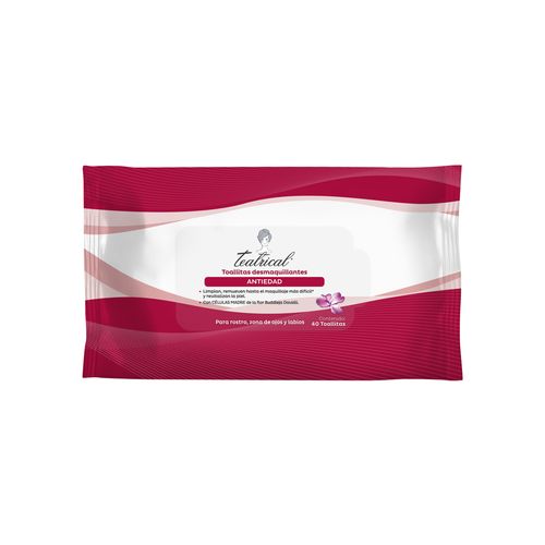 Teatrical Toallitas antiedad 40 piezas