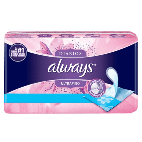 Protectores Diarios Invisibles Always 60 unidades