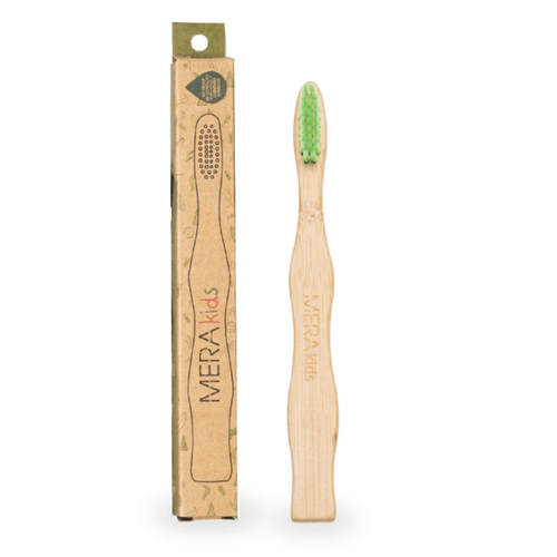 Cepillo de Dientes Meraki Bambú Kids Verde