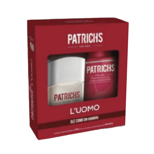 Patrichs Combo Desodorante 105 g + Luomo Eau De Toilette 50ml