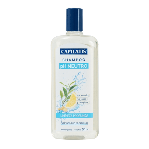 Shampoo Capilatis Limpieza Profunda PH neutro 420ml