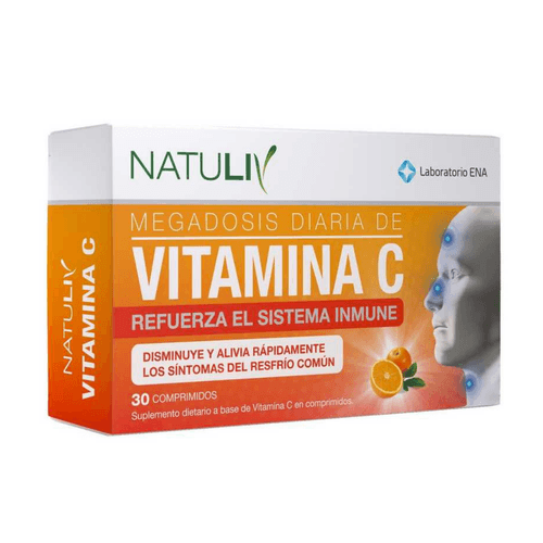 Vitamina C Natuliv x 30 comprimidos