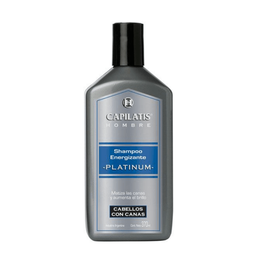 Shampoo Capilatis Hombre Energizante Platinum 370ml