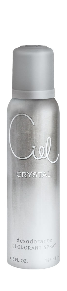 Desodorante Ciel Crystal 123ml