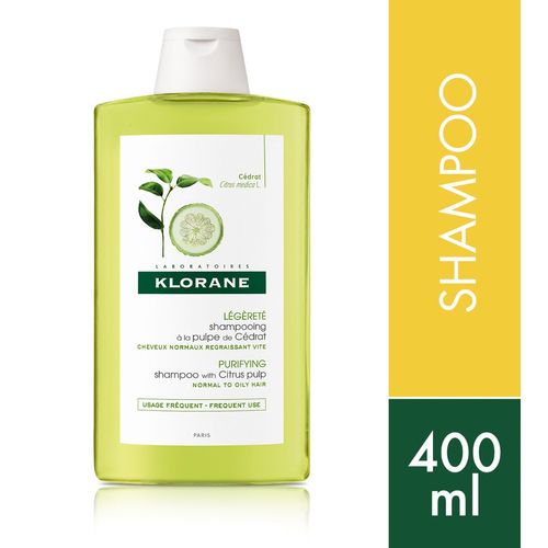 Klorane Shampoo Pulpa de Cedrat 400ml