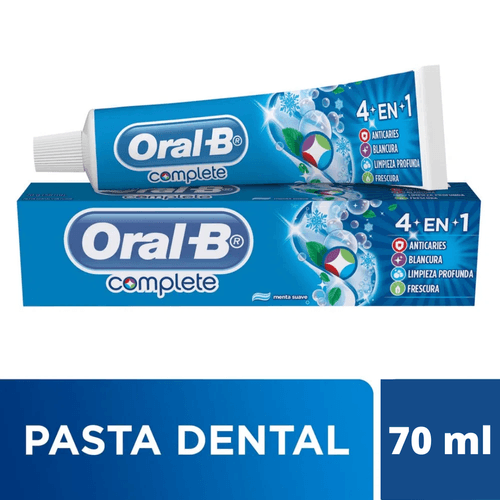 Pasta Dental Oral B Complete Limpieza Profunda 70 g