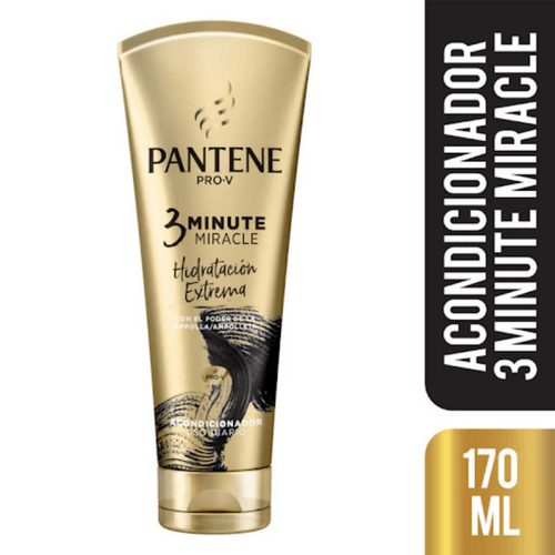 Acondicionador Pantene 3 Minutos Miracle Hidratación Extrema 170ml